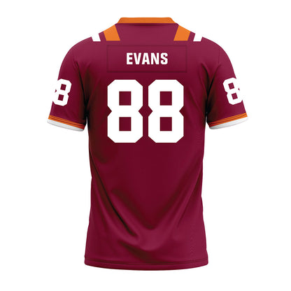 Virginia Tech - NCAA Football : Christian Evans - Premium Football Jersey-1