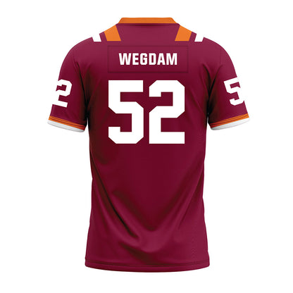 Virginia Tech - NCAA Football : Buddy Wegdam - Premium Football Jersey-1