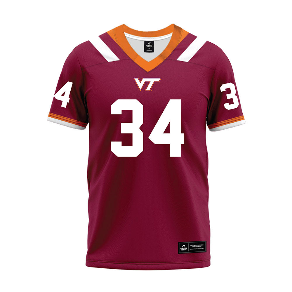 Virginia Tech - NCAA Football : Cortez Harris - Premium Football Jersey-0