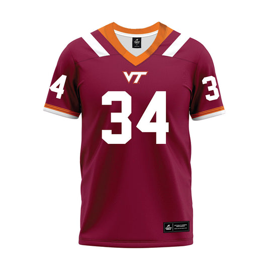 Virginia Tech - NCAA Football : Cortez Harris - Premium Football Jersey-0