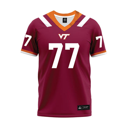 Virginia Tech - NCAA Football : Brody Meadows - Premium Football Jersey-0