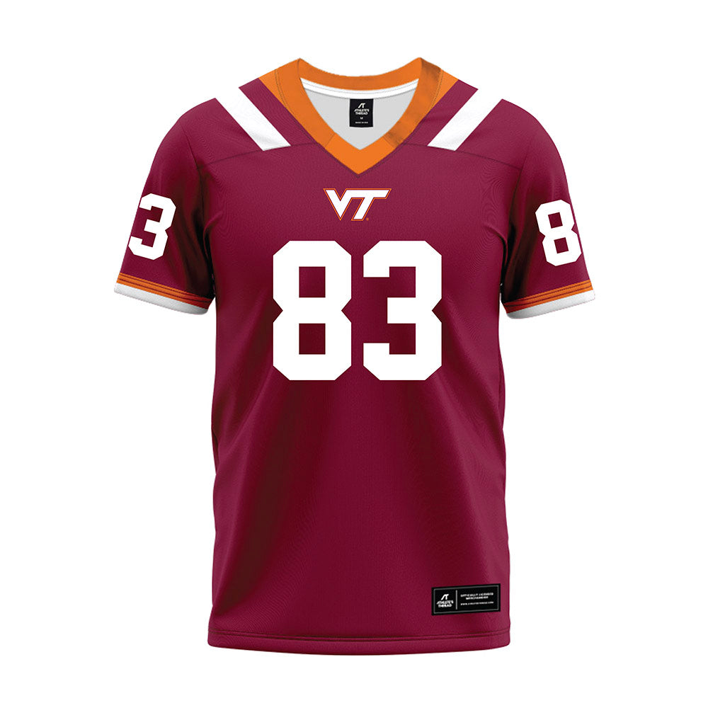 Virginia Tech - NCAA Football : Luke Stuewe - Premium Football Jersey-0