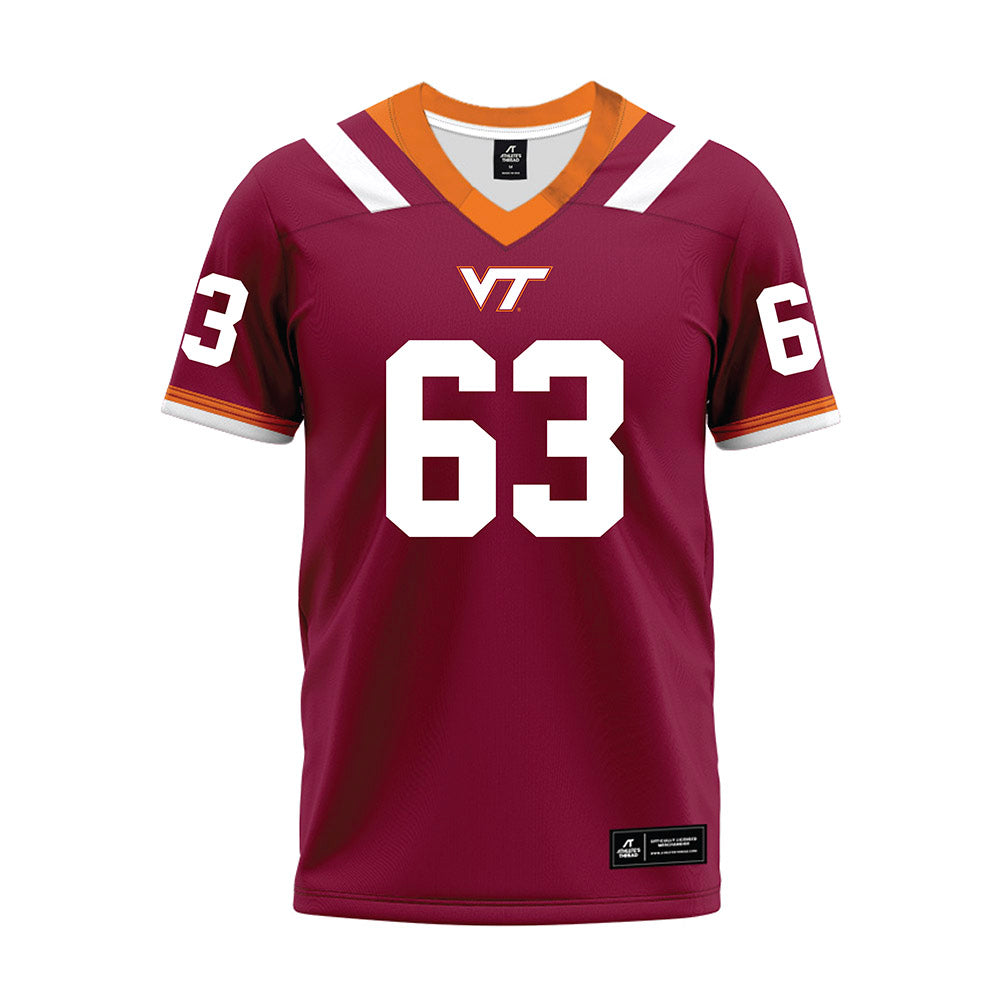 Virginia Tech - NCAA Football : Kamren Johnson - Premium Football Jersey-0