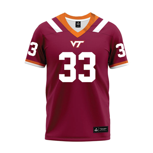 Virginia Tech - NCAA Football : Keon Wylie - Premium Football Jersey-0