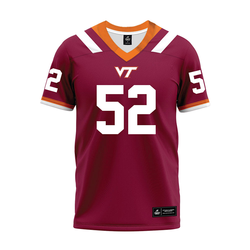 Virginia Tech - NCAA Football : Buddy Wegdam - Premium Football Jersey-0