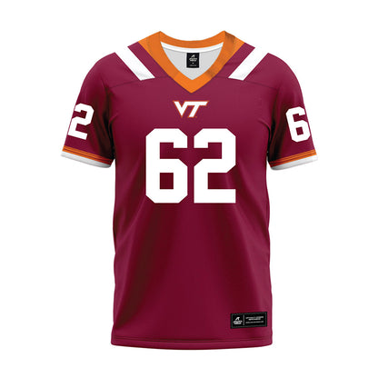 Virginia Tech - NCAA Football : Kyle Altuner - Premium Football Jersey-0
