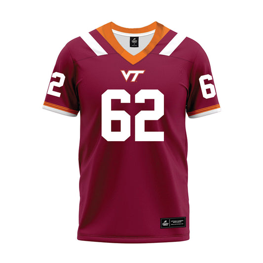 Virginia Tech - NCAA Football : Kyle Altuner - Premium Football Jersey-0