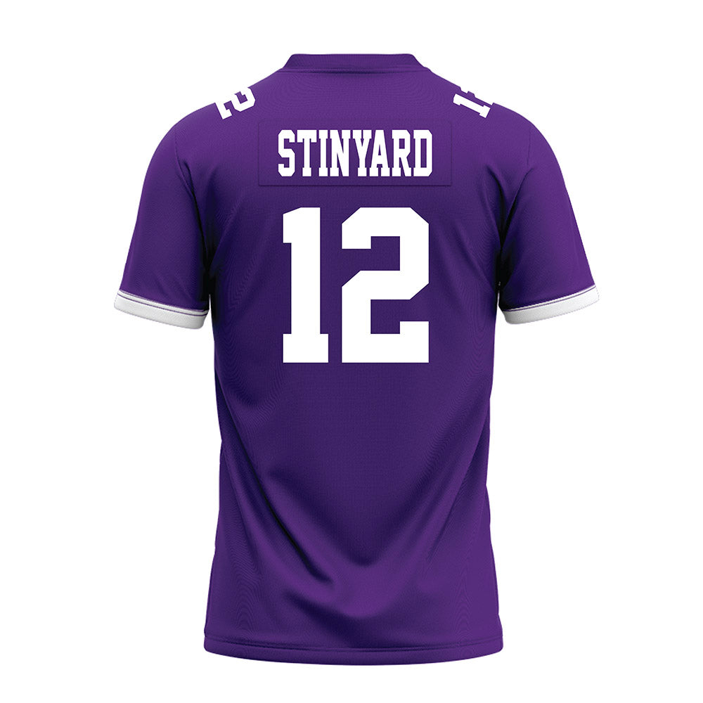 Kansas State - NCAA Football : Serious Stinyard - Purple Premium Football Jersey-1