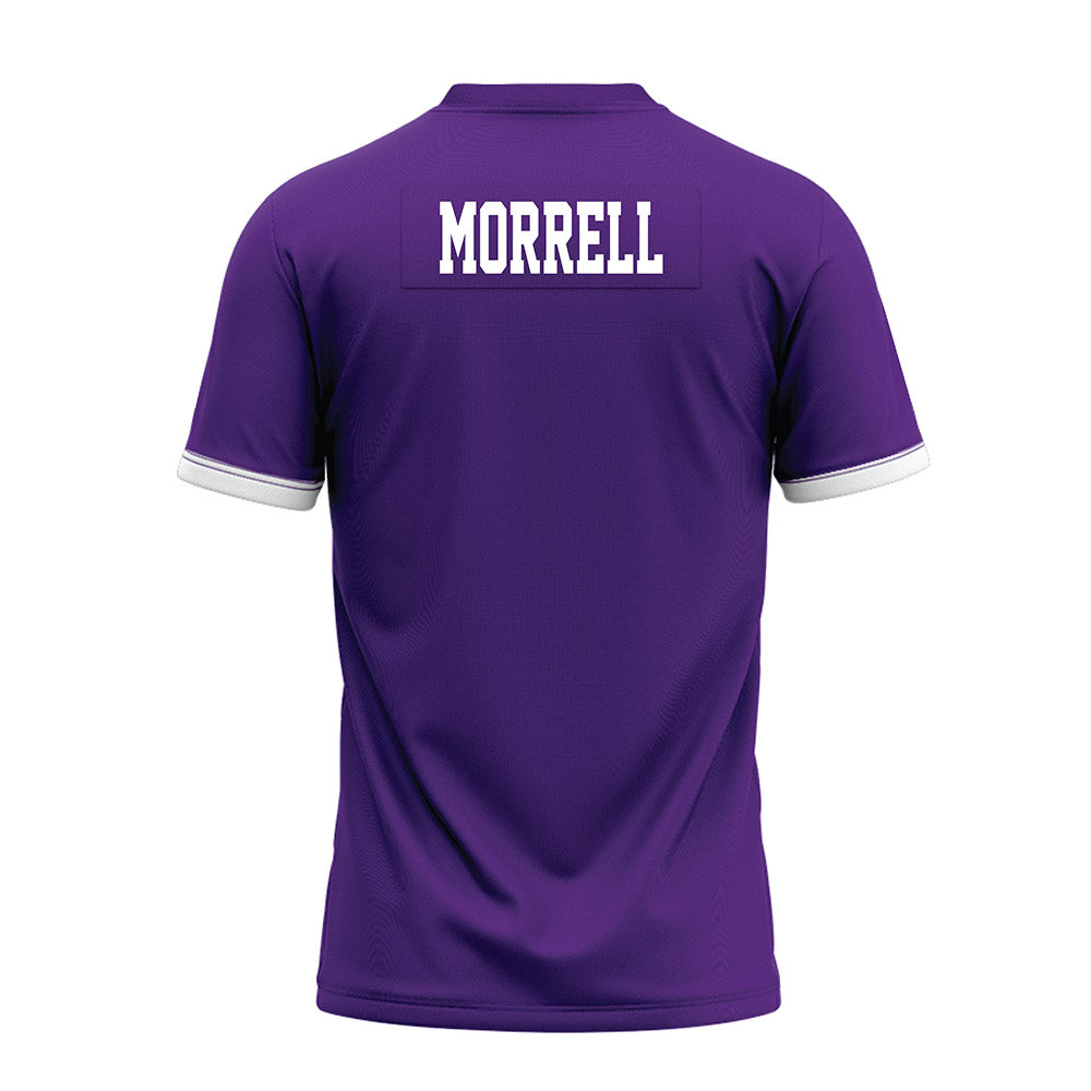Kansas State - NCAA Football : Arley Morrell - Purple Premium Football Jersey-1
