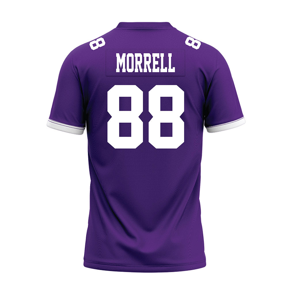 Kansas State - NCAA Football : Arley Morrell - Purple Premium Football Jersey-1