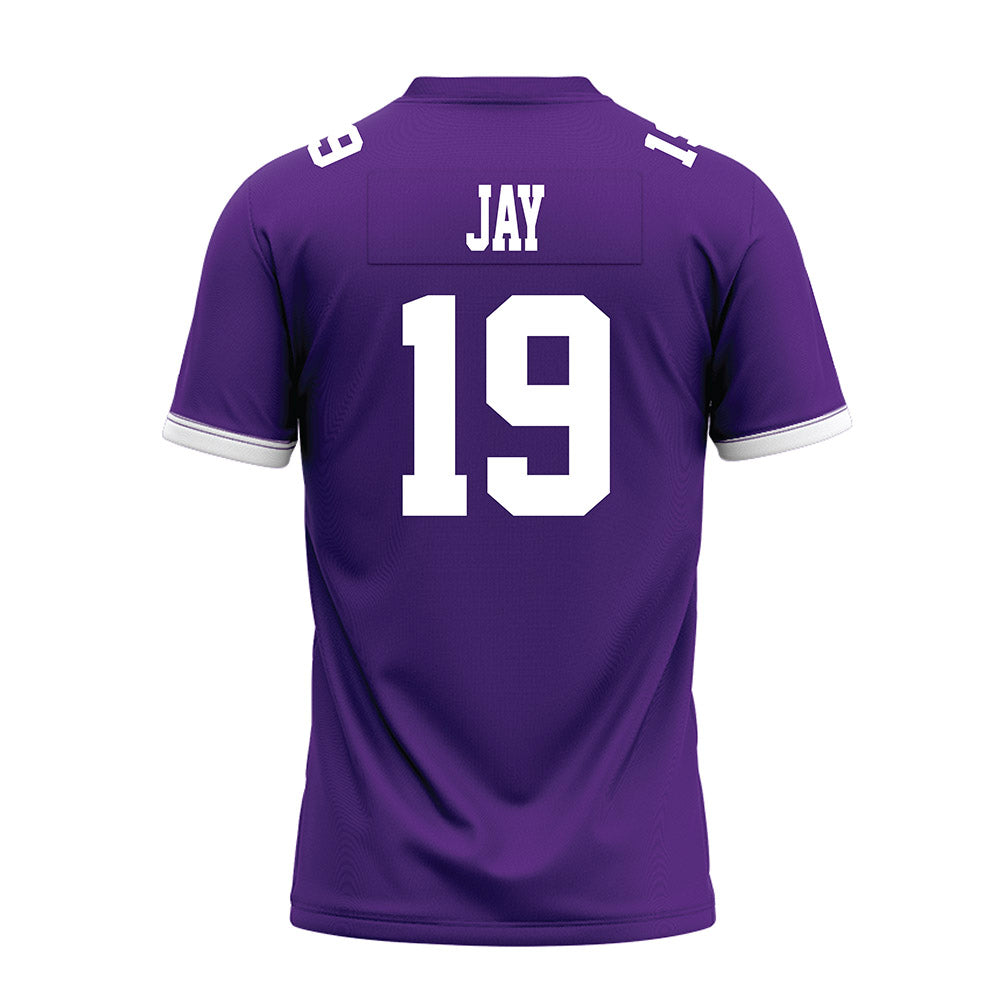 Kansas State - NCAA Football : Blake Jay - Purple Premium Football Jersey-1