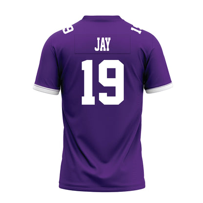 Kansas State - NCAA Football : Blake Jay - Purple Premium Football Jersey-1