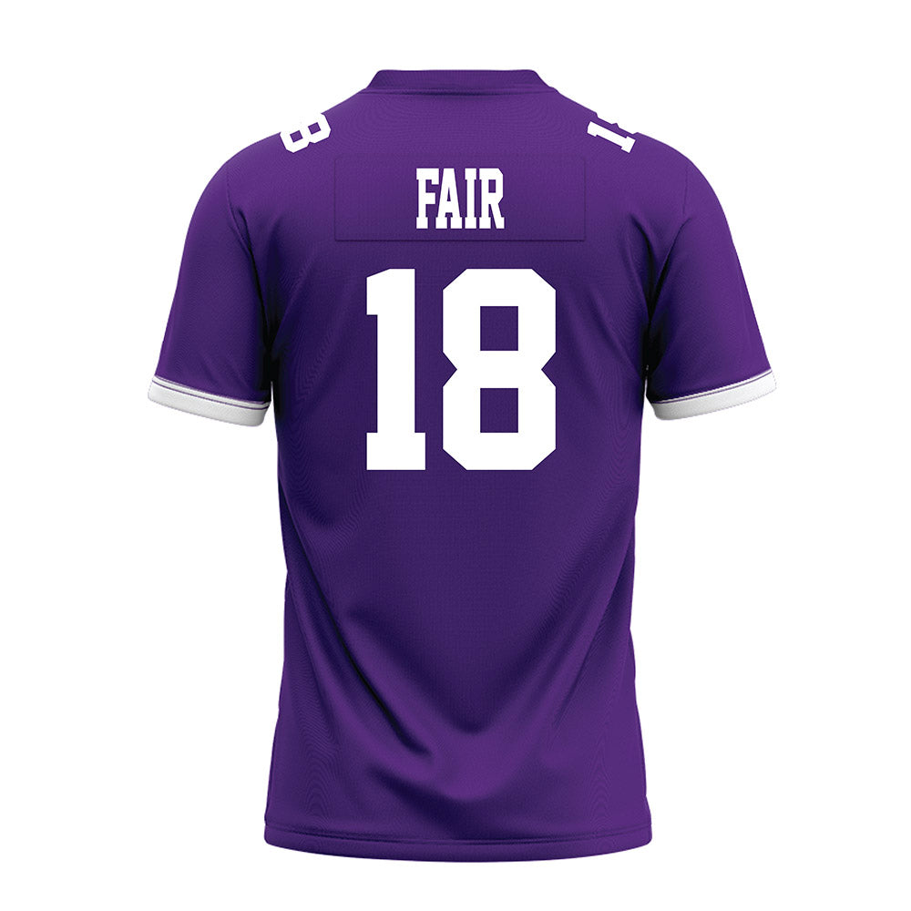 Kansas State - NCAA Football : Wesley Fair - Purple Premium Football Jersey