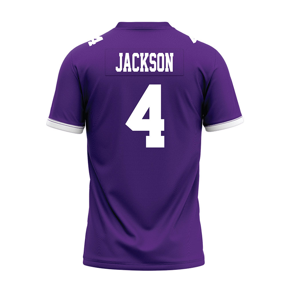 Kansas State - NCAA Football : Joe Jackson - Purple Premium Football Jersey
