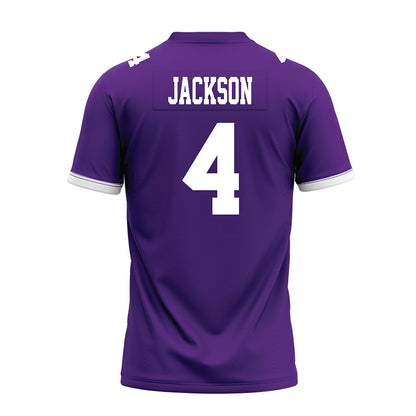 Kansas State - NCAA Football : Joe Jackson - Purple Premium Football Jersey