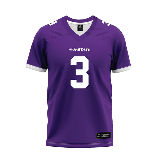 Kansas State - NCAA Football : Ja'Son Prevard - Purple Premium Football Jersey-0
