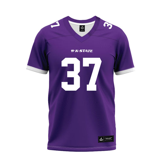 Kansas State - NCAA Football : Robert Hammond III - Purple Premium Football Jersey-0