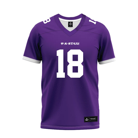 Kansas State - NCAA Football : Wesley Fair - Purple Premium Football Jersey