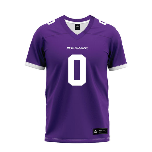 Kansas State - NCAA Football : Koy Beasley - Purple Premium Football Jersey-0