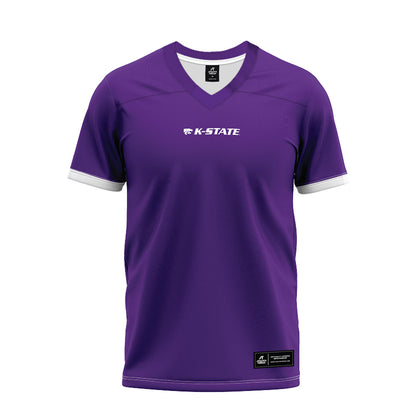 Kansas State - NCAA Football : Bennett Fraser - Purple Premium Football Jersey-0