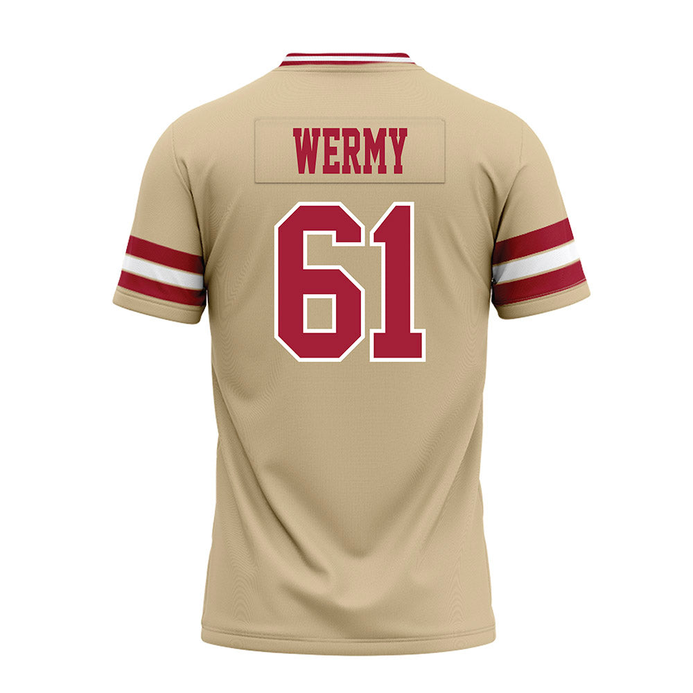 Oklahoma - NCAA Football : Kenneth Wermy - Premium Football Jersey-1
