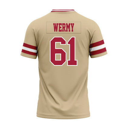 Oklahoma - NCAA Football : Kenneth Wermy - Premium Football Jersey-1