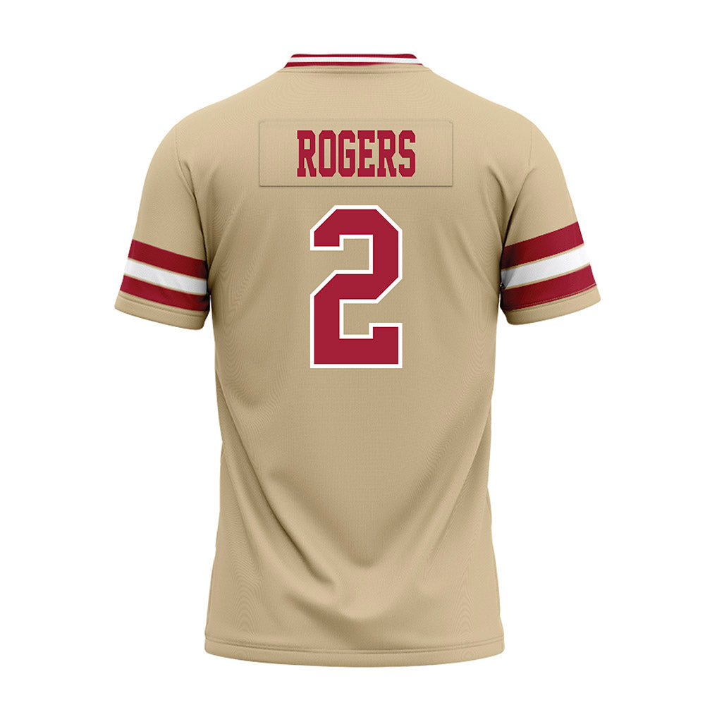 Oklahoma - NCAA Football : Jahsiear Rogers - Premium Football Jersey-1