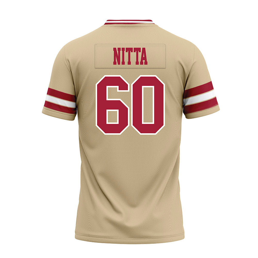 Oklahoma - NCAA Football : Caleb Nitta - Premium Football Jersey-1