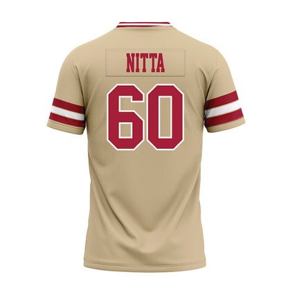 Oklahoma - NCAA Football : Caleb Nitta - Premium Football Jersey-1