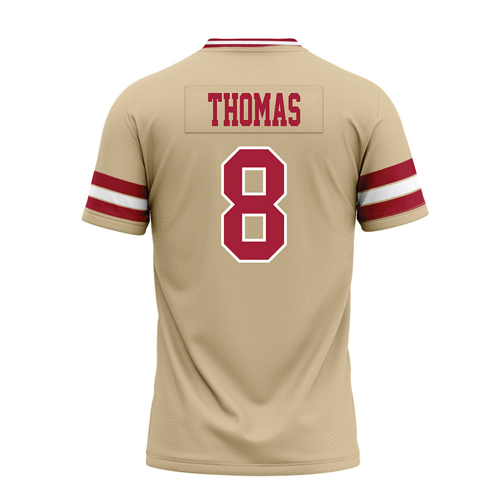 Oklahoma - NCAA Football : Bishop Thomas - Premium Football Jersey-1