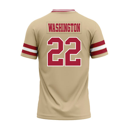 Oklahoma - NCAA Football : Trynae Washington - Premium Football Jersey-1