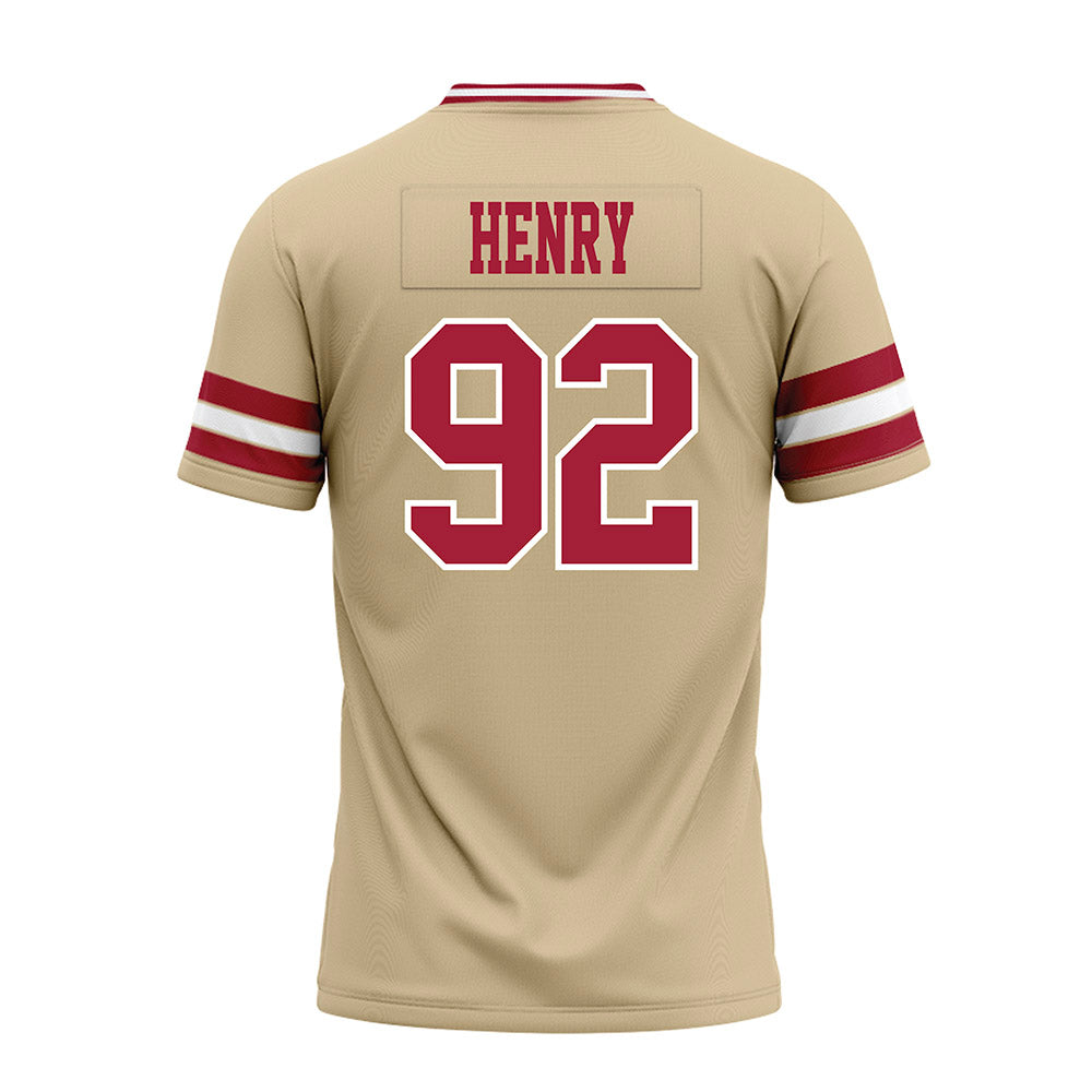 Oklahoma - NCAA Football : Jacob Henry - Premium Football Jersey-1