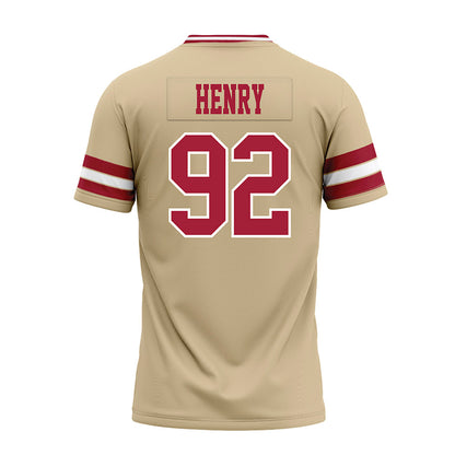 Oklahoma - NCAA Football : Jacob Henry - Premium Football Jersey-1