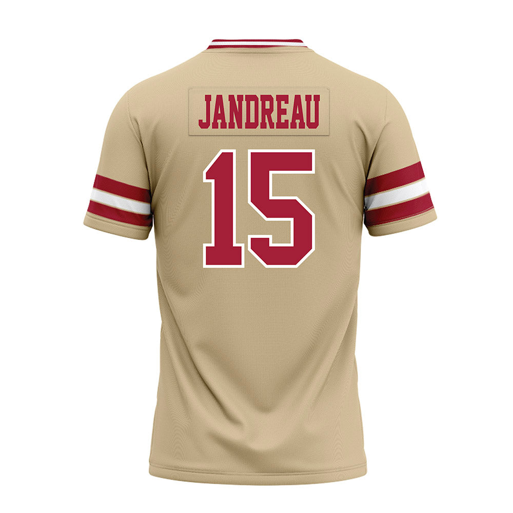 Oklahoma - NCAA Football : Beau Jandreau - Premium Football Jersey-1