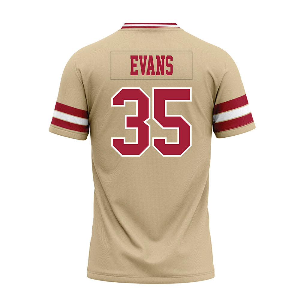 Oklahoma - NCAA Football : Liam Evans - Premium Football Jersey-1