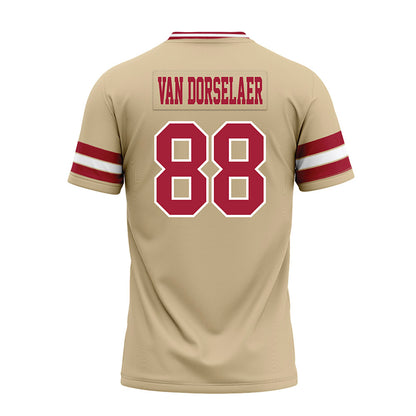 Oklahoma - NCAA Football : Jack Van Dorselaer - Premium Football Jersey-1