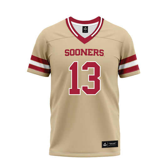 Oklahoma - NCAA Football : Jayden Petit - Premium Football Jersey-0