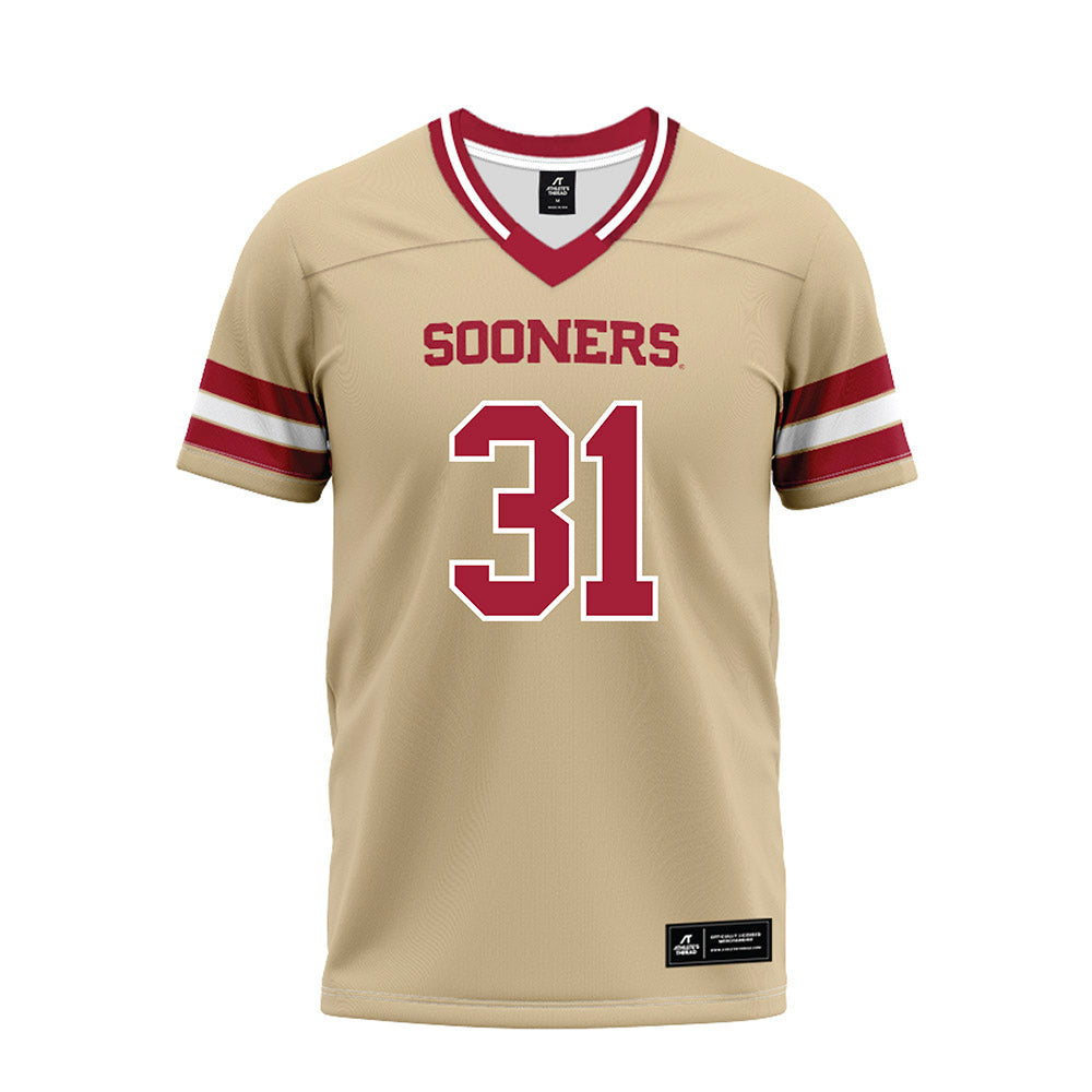 Oklahoma - NCAA Football : Reed DeQuasie - Premium Football Jersey-0