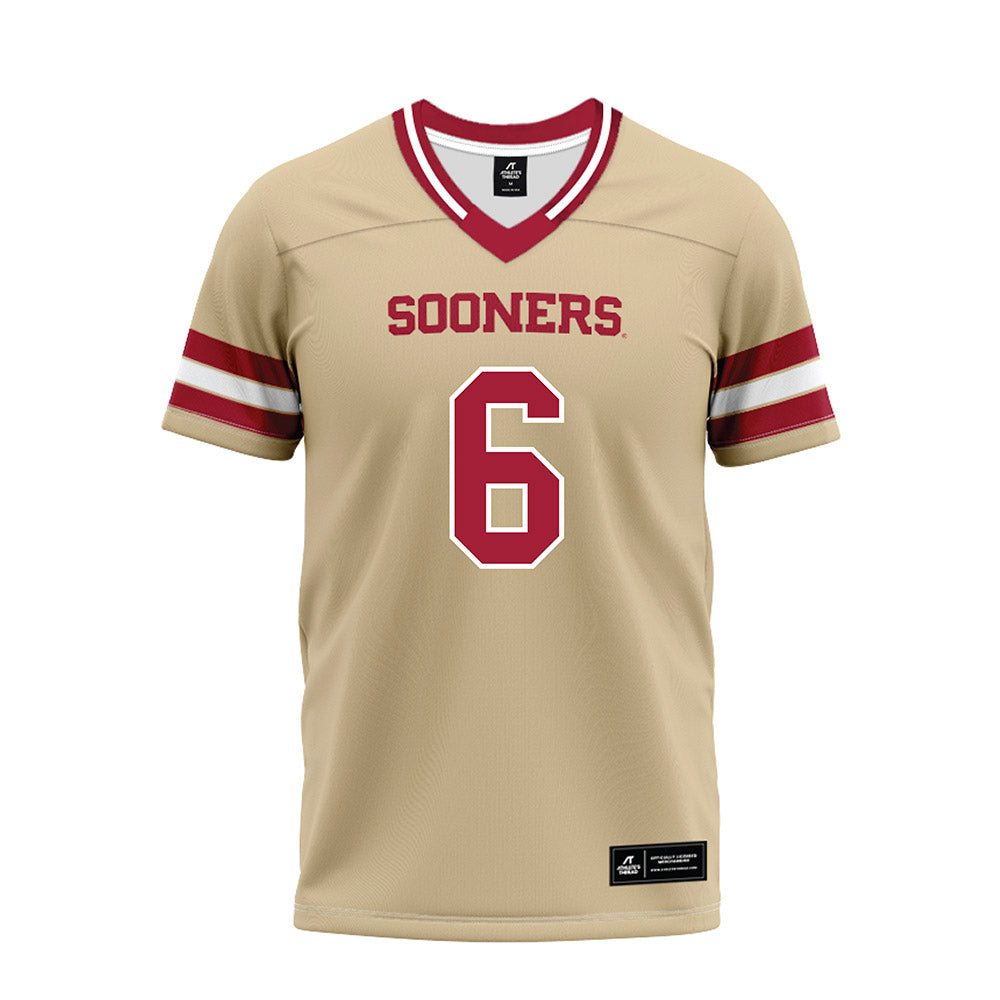 Oklahoma - NCAA Football : Tory Blaylock - Premium Football Jersey-0