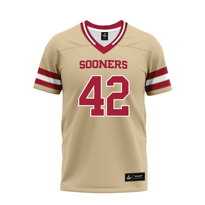 Oklahoma - NCAA Football : Wyatt Gilmore - Premium Football Jersey-0