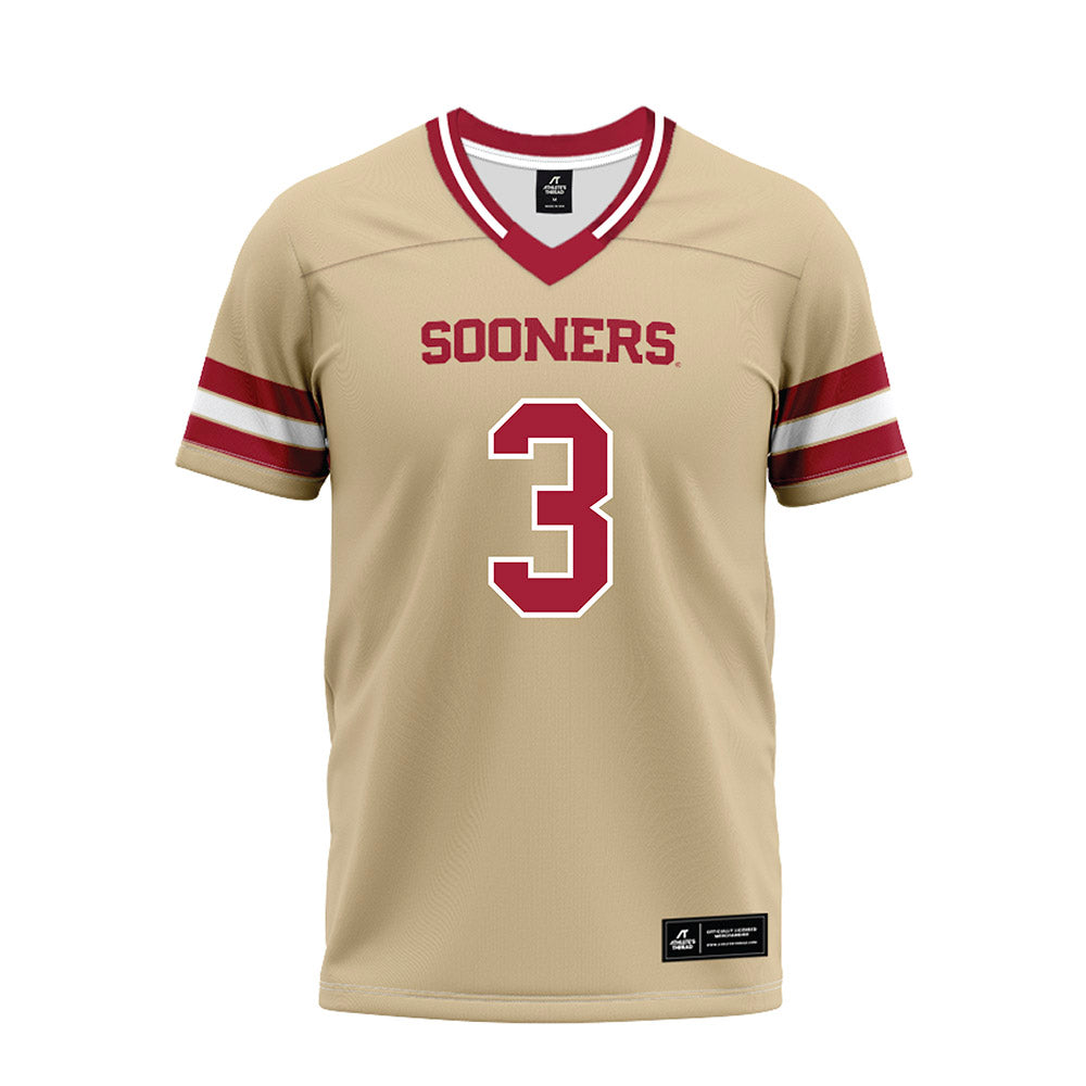 Oklahoma - NCAA Football : Reggie Powers - Premium Football Jersey-0