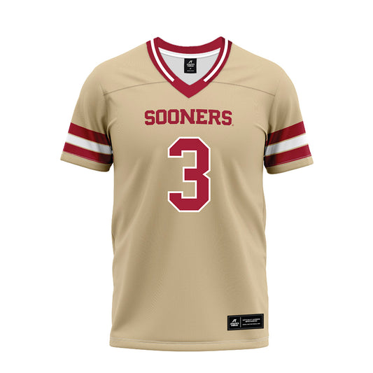 Oklahoma - NCAA Football : Reggie Powers - Premium Football Jersey-0