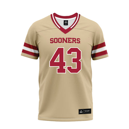 Oklahoma - NCAA Football : Grayson Miller - Premium Football Jersey-0