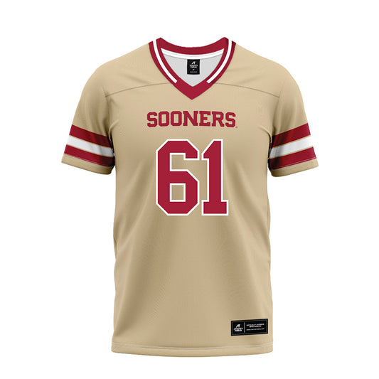 Oklahoma - NCAA Football : Kenny Wermy - Premium Football Jersey-0