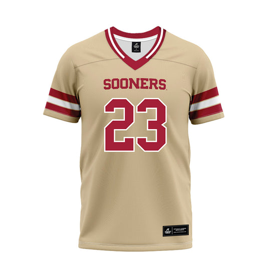 Oklahoma - NCAA Football : Benjamin McCreary - Premium Football Jersey-0