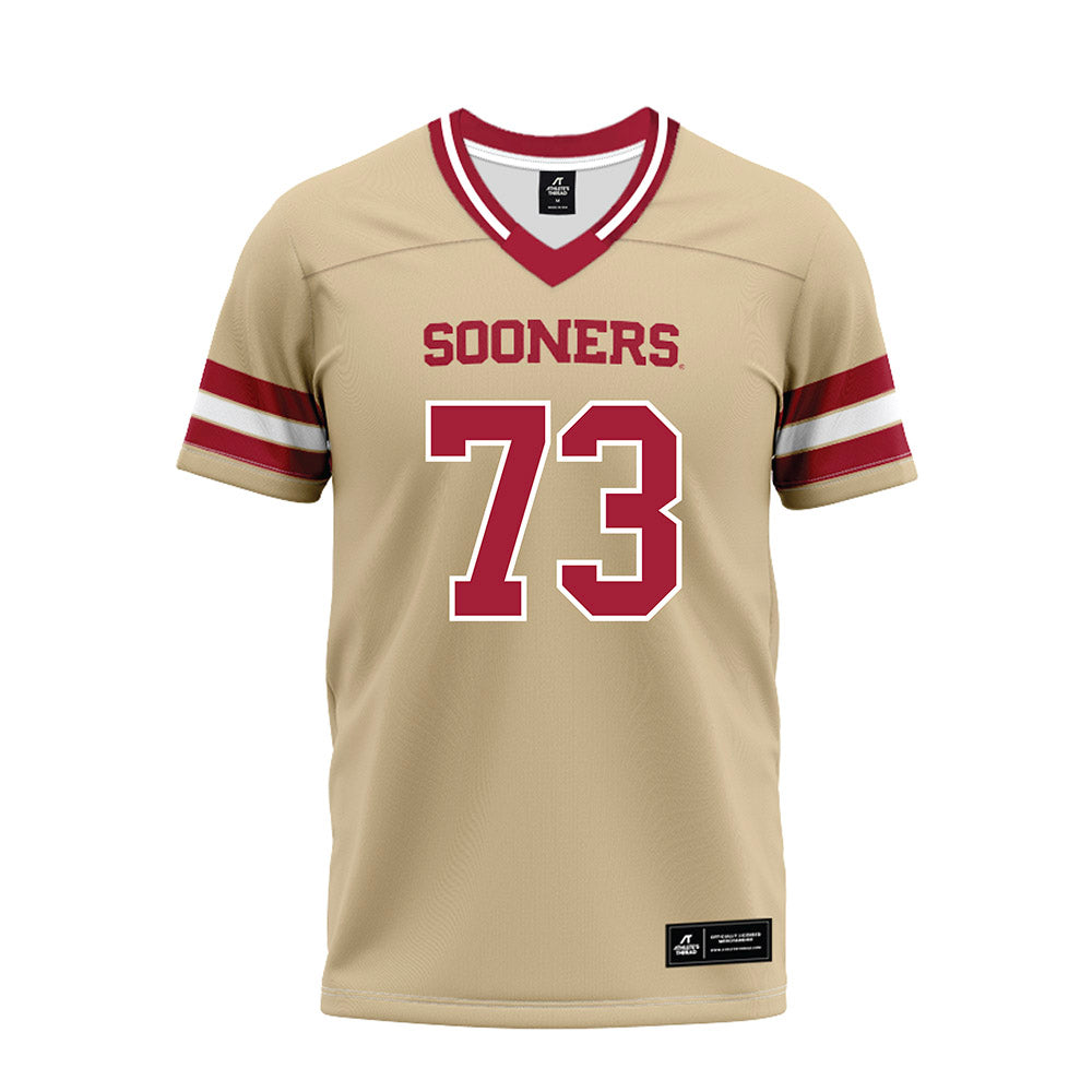 Oklahoma - NCAA Football : Deacon Schmitt - Premium Football Jersey-0