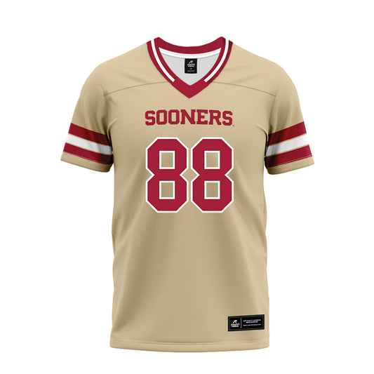 Oklahoma - NCAA Football : Jack Van Dorselaer - Premium Football Jersey-0