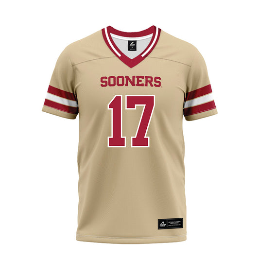 Oklahoma - NCAA Football : Mason Greiner - Premium Football Jersey-0