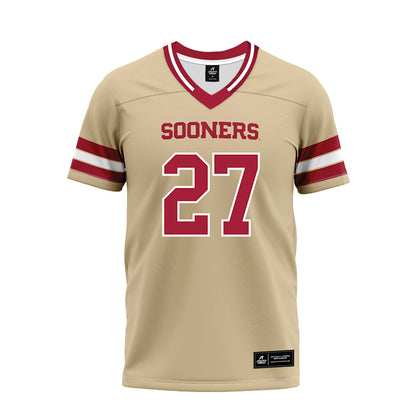 Oklahoma - NCAA Football : Preston Mickens - Premium Football Jersey-0