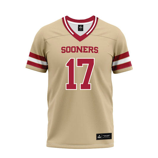 Oklahoma - NCAA Football : Mason Greiner - Premium Football Jersey-0